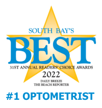 Dr. Deb Alexander was voted South Bay's #1 Optometrist by Daily Breeze readers